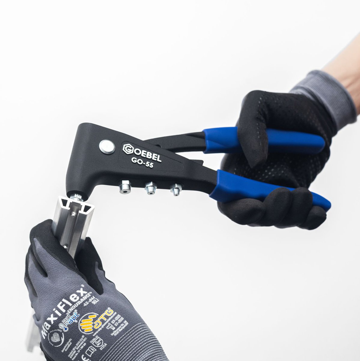 GoebelFasteners's tweet photo. GOEBEL offers a wide range of riveting tools like our hand tools for #blindrivets and blindrivetnuts. All tools are made from durable and high quality materials.
Our blind rivets can for example be installed with our hand riveters, like the GO-55. https://t.co/z5qoizOioh
