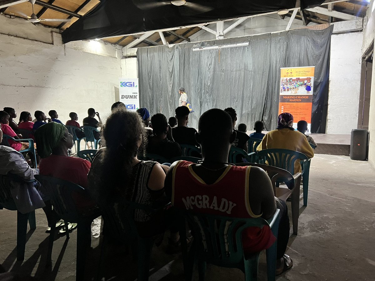 actforchangegh's tweet photo. We’re thrilled to share vibrant moments from our recent Analytical Theatre performance, in collaboration with @DUNKGrassroots!🎭

Using our newly adapted interactive theatre approach, we empowered audiences to deeply reflect on crucial themes 

1 https://t.co/AHiFZYpcMy