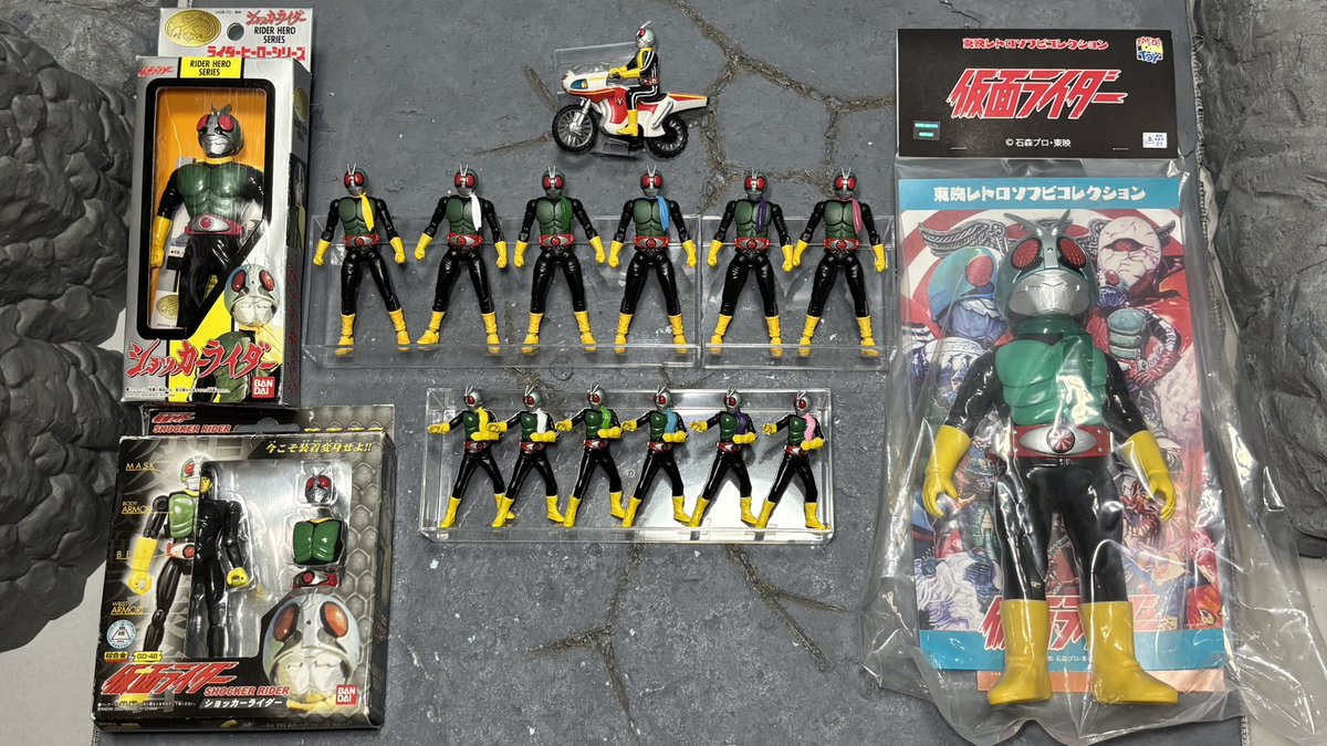 夜のフィギュア撮影会 お題『フリー』 ショッカーライダーの 