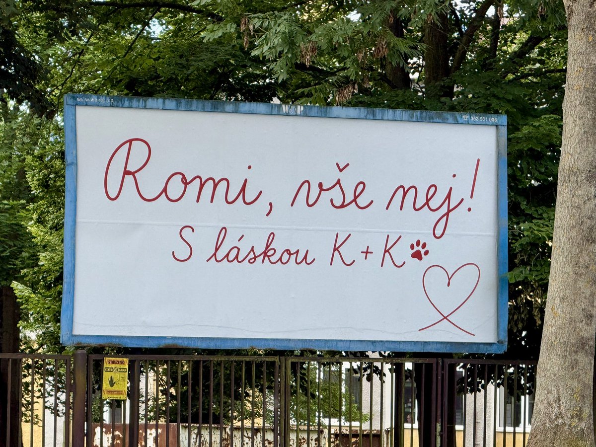 Romualdik's tweet photo. Díky všem za přání!🙏🤩Lavja!❤️❤️ https://t.co/6tJVJ5BjcZ