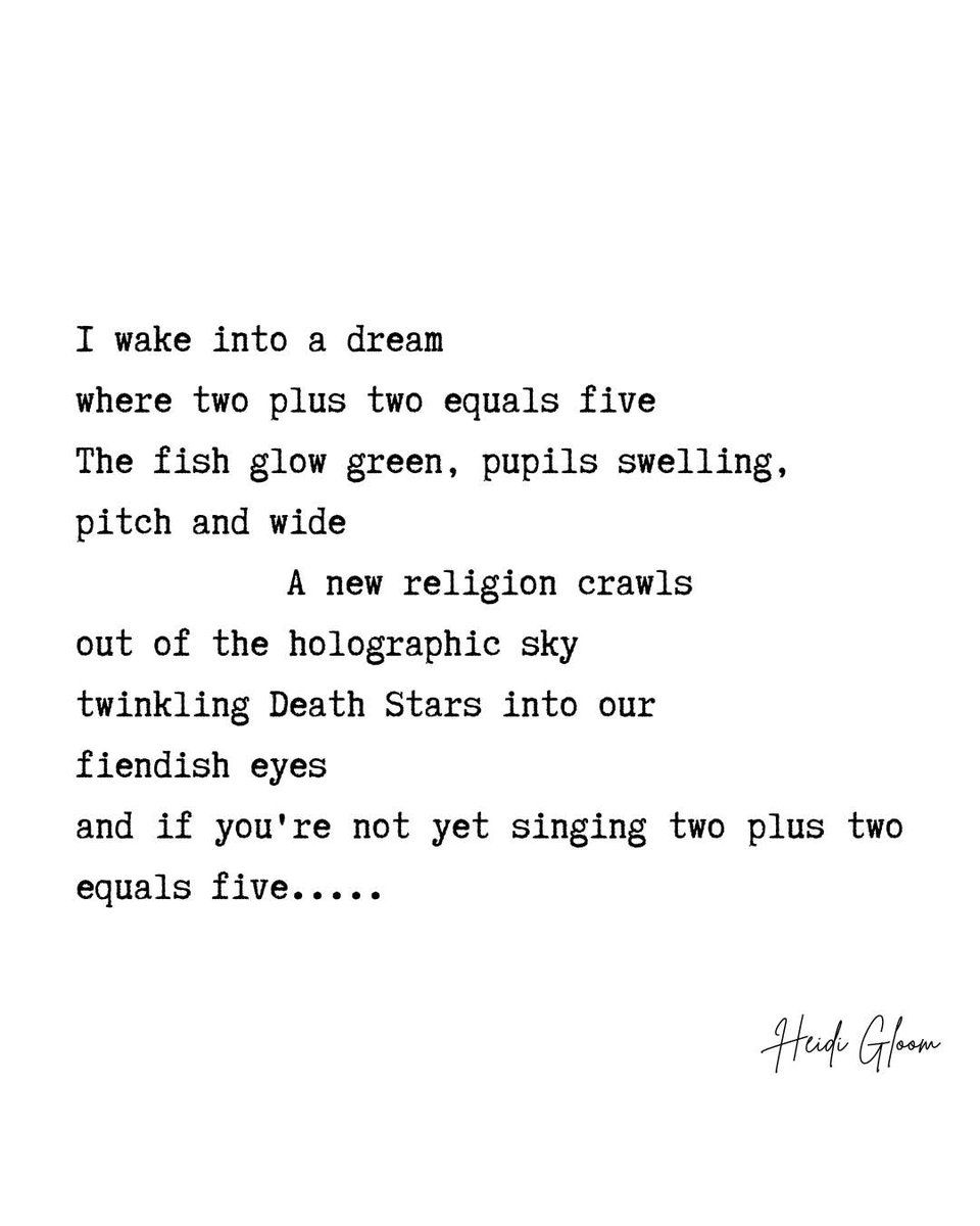 HMNolanbooks's tweet photo. There are things I wish to see
that I do not want to see
The blood moon is rising, kid
#vss365 #vsspoem #fiend #poetry #poetryprompt #dystopian https://t.co/ScvwjnvFQ9