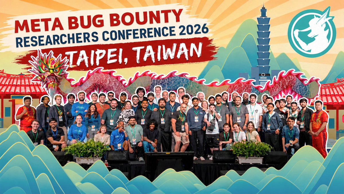 metabugbounty's tweet photo. 🎬 The MBBRC 2026 recap video is live! 

Watch highlights from four days in Taipei with top security researchers from around the world.  

📺 https://t.co/DkERhd8Aog

#MetaBugBounty #MBBRC2026 #BugBounty #Taipei https://t.co/Chu4nHqZBa