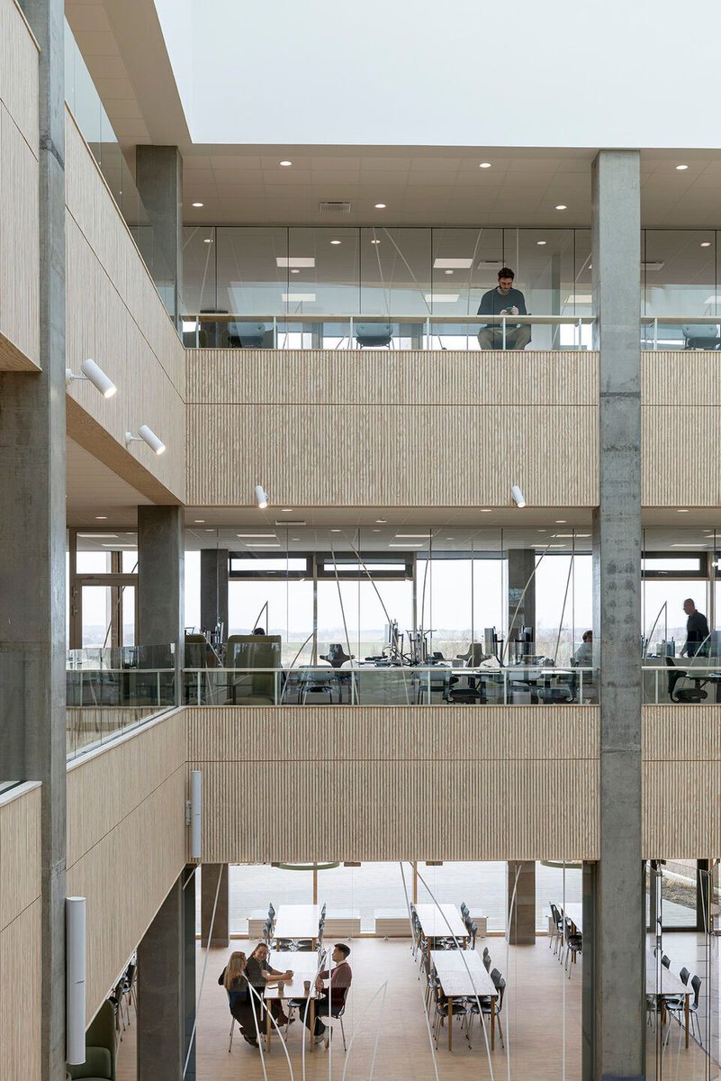 Archello's tweet photo. DLF’s new DGNB Gold pre-certified headquarters by PLH and Nordland Arkitekter combines flexible planning with material and environmental performance
https://t.co/QTVvRwmLGX
#SustainableArchitecture #PassiveDesign #FutureProofDesign https://t.co/w0HaUuTVLC