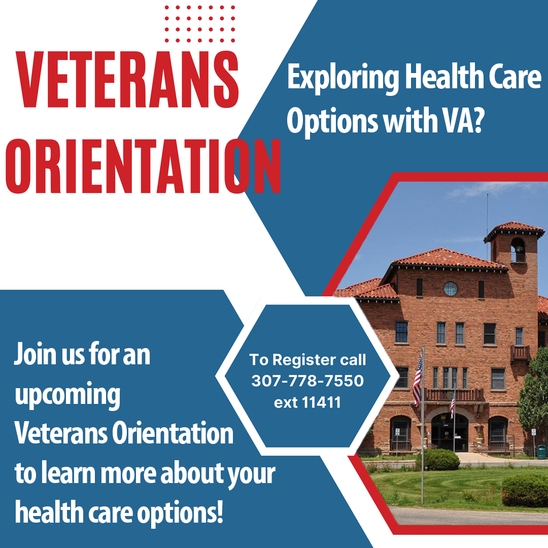 CheyenneVAMC's tweet photo. Health care is challenging, but it doesn’t have to be! Veterans who attend the Cheyenne VA Health Care System Veterans Orientation experience fewer challenges receiving quality health care they’ve earned.
Join us for the next Veterans Orientation on Friday, June 26 from 9:00 a.m. to 11:00 a.m. at the Northern Colorado VA Clinic. There are three ways you can attend.
1. Attend in person: Northern Colorado VA Clinic Room MH-103 4575 Byrd Drive Loveland, CO
2. Attend by phone: 872-701-0185 Phone code: 739142707# 3. Email Melvin.Turner2@va.gov to attend virtually via Microsoft Teams
Learn more and check out more upcoming Veteran Orientations: https://t.co/kmuChUGJXt