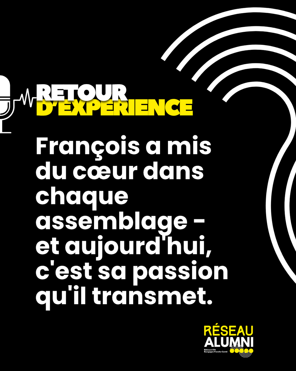 BATIMENTCFA_BFC's tweet photo. 🟡 [RÉSEAU ALUMNI - RETOUR D’EXPÉRIENCE]🤝
💬 « Ma plus grande fierté, c’est de voir en fin d’année les noms des jeunes qui ont obtenu leur diplôme »
➡️ Interview complète : https://t.co/CSDNgTMYjk
Réseau Alumni – Projet cofinancé par les appels à projets du @3CABTP 
#alumni https://t.co/3i65rGnzXQ