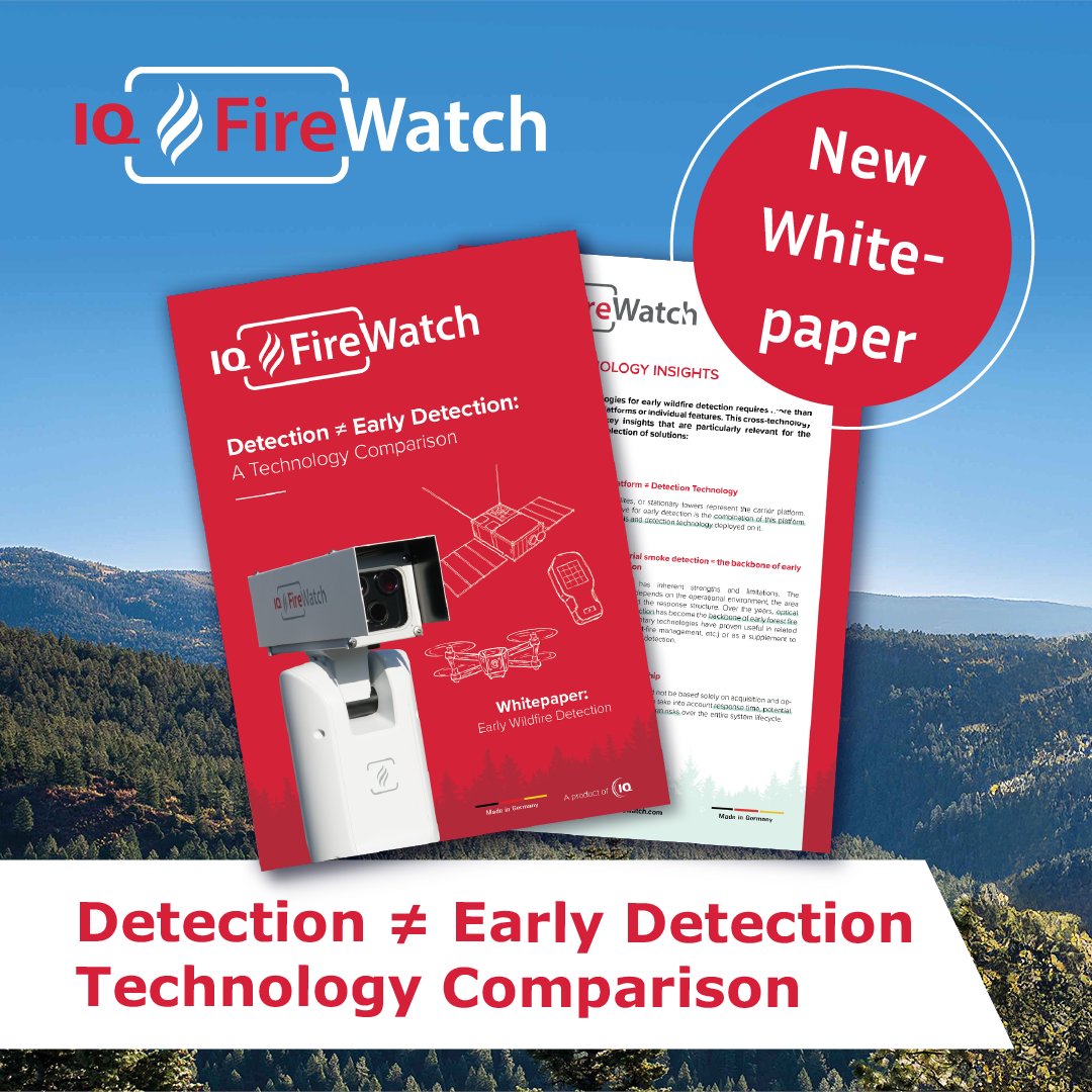 IQFireWatch's tweet photo. Detection ≠ Early Detection 🔥🌲📊 How early is early enough? When it comes to wildfires, the answer can mean the difference between containment and catastrophe. https://t.co/twsExRyVgW