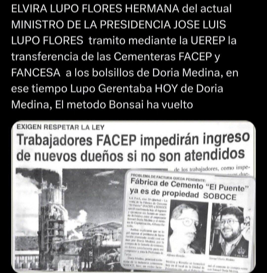 AlejandroCiro19's tweet photo. @grupoeldeber Narco Pollo tiene la soga al cuello, la Deuda que tramito anteel FMI, BID, CAF, BANCO MUNDIAL es con ORDEN de PRIVATIZACION de las Empresas Estrategicas de Bolivia https://t.co/F6eRnfugGE