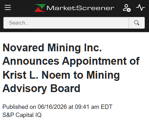 NanNan86326503's tweet photo. THIS IS WHY THE NOEM NEWS MATTERS TO ME
I've been following NovaRed Mining Inc. CSE: $NRED / OTC: $NREDF for a long time and I think many investors are missing the bigger picture. The company already controls 39,726 acres, has 3 drill-ready targets, completed 18.35 miles of geophysics and built MetalCore AI beyond 2.7M records.
What does Kristi Noem actually bring to NRED? Visibility. Credibility. Attention.
Since the announcement, major financial and political media outlets have started covering NovaRed Mining.
For a company with a market capitalization of roughly C$73.6M, that exposure can be extremely valuable.
More investors discover the story.
More funds may start researching the company. More liquidity can enter the stock. None of that changes the geology, but it can change how the market values the company.
That's why I think this development could become a catalyst for multiple expansion over time. If execution continues, I still see a path toward $3.25 and potentially $4.95.
Opinions are my own. Always check your data and consult your advisors before acting.
$SPY $IBRX $SNAP