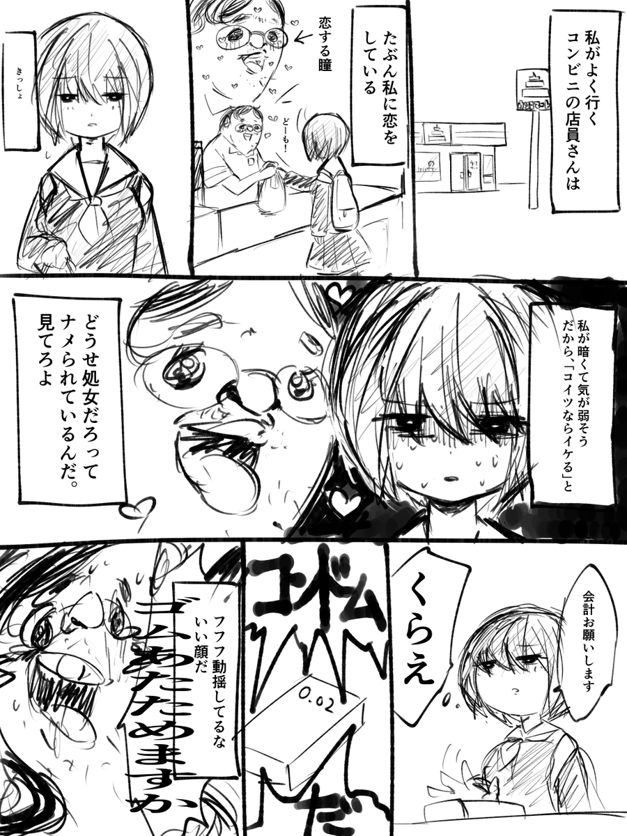 2020年に描いてた漫画 