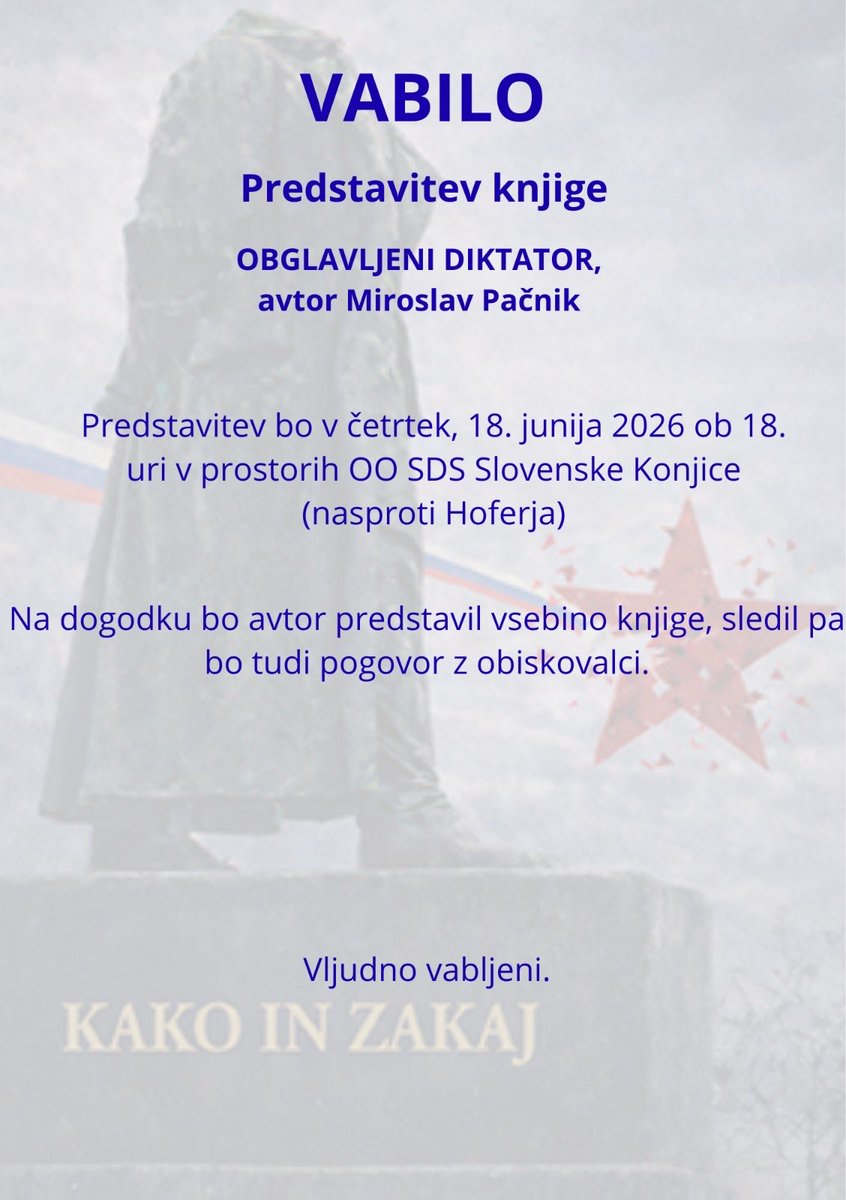 MiroslavPacnik's tweet photo. Se vidimo danes v Slovenskih Konjicah. 😀 https://t.co/eSjITrFNMI