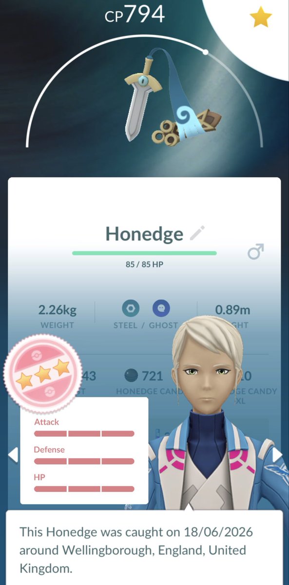 Mr_JTT's tweet photo. I am super buzzing to have just hatch this Hundo 🤩💯 https://t.co/PDh5OzdbWi