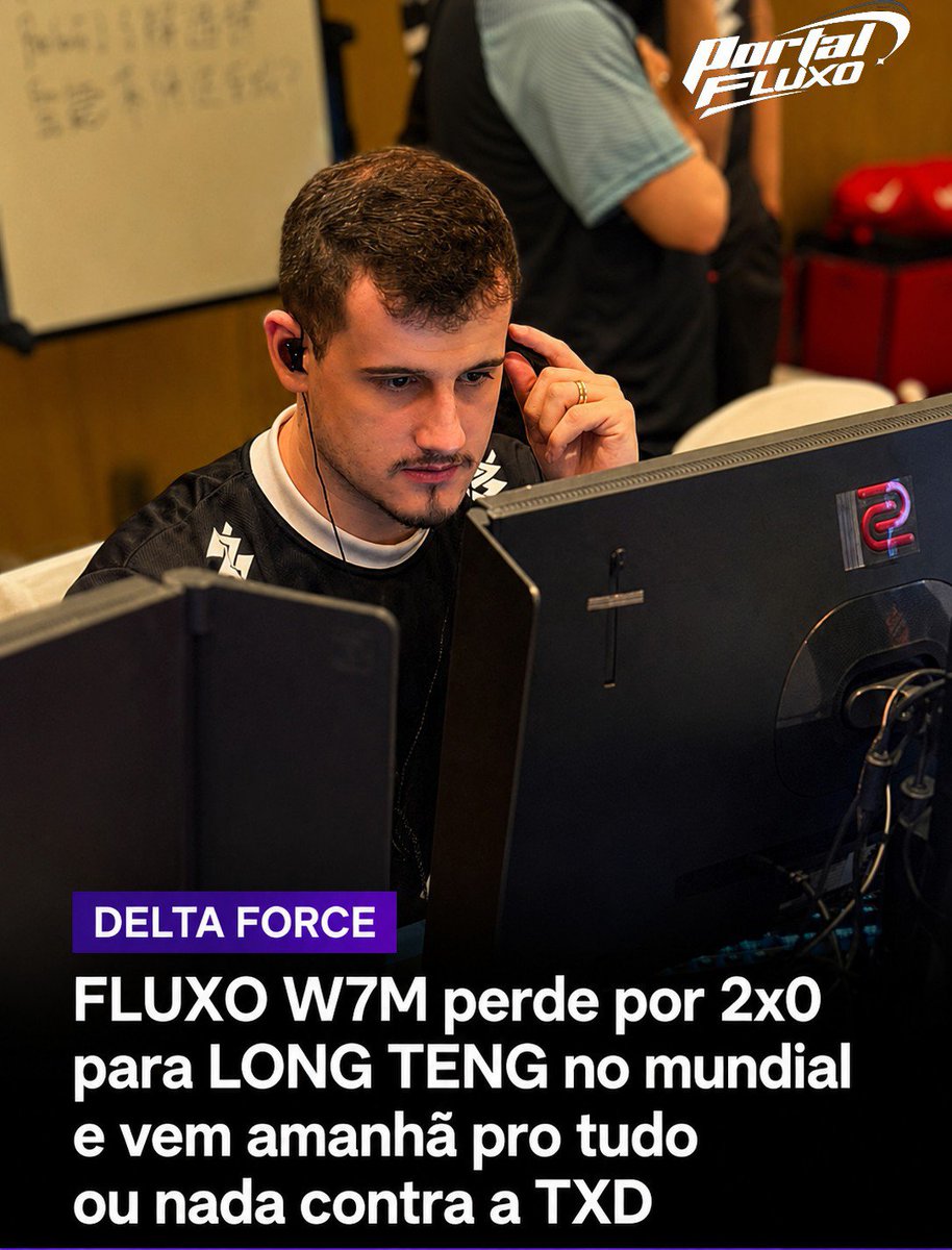 portaldofx's tweet photo. 🚨 | DERROTA NO DELTA FORCE

FLUXO W7M perde por 2x0 para a Long Teng no Delta Force Invitational Warfare 2026.

O fluxo volta ao servidor amanhã contra a TXD (Toxico Esports), às 4h30 da manhã, em confronto decisivo pela classificação.

#SegueOFX https://t.co/bzPQiLWmny