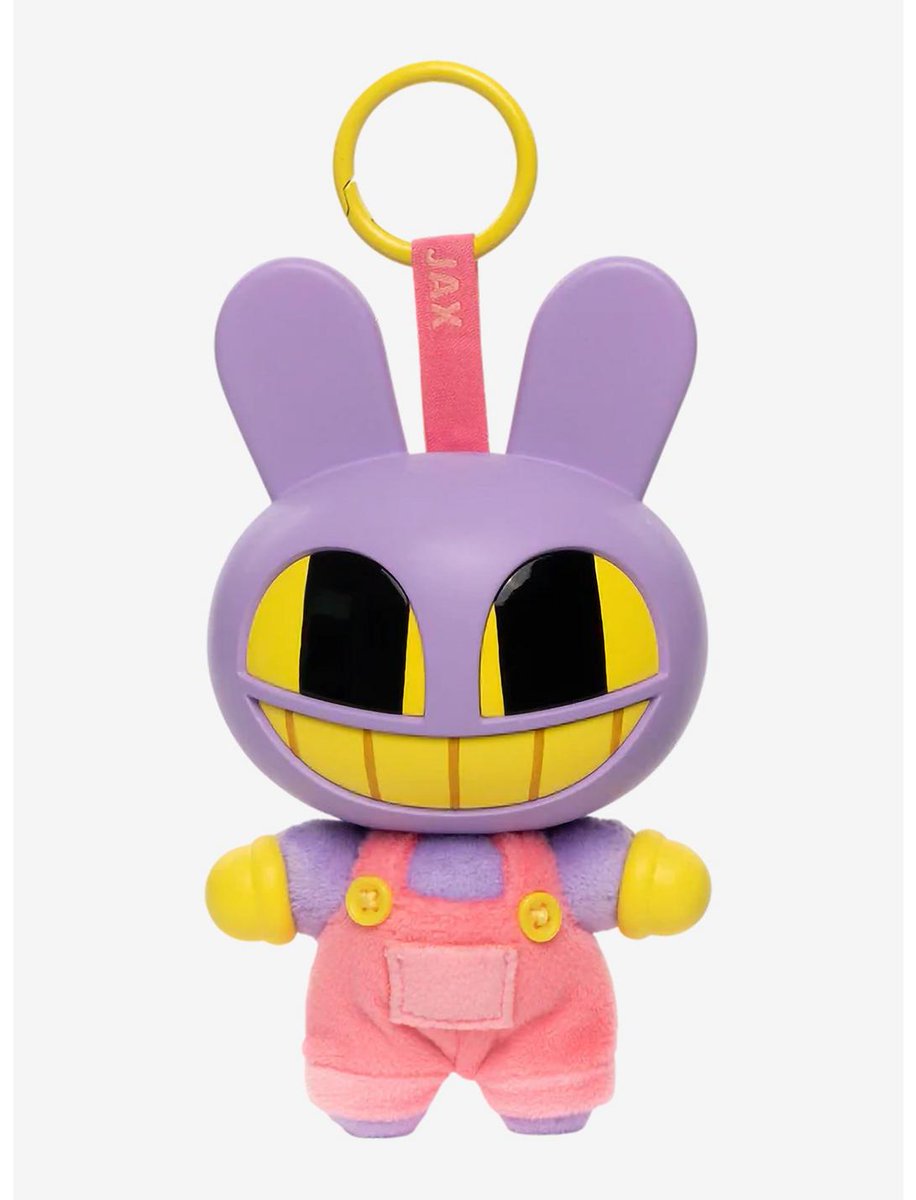 eucheon's tweet photo. Now Available on the Hot Topic Website: The Amazing Digital Circus Jax Animiniz Pendantz Blind Box Plush Bag Charm #TheAmazingDigitalCircus #TADC #GlitchProductions #Animiniz #HotTopic https://t.co/RDhaSO8CFt