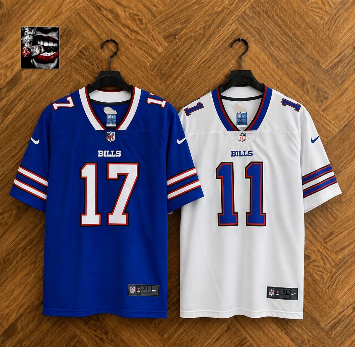 EmekaObanya's tweet photo. NFL jerseys available 
15k
Everything sports and more https://t.co/1VSaIrOMi3
