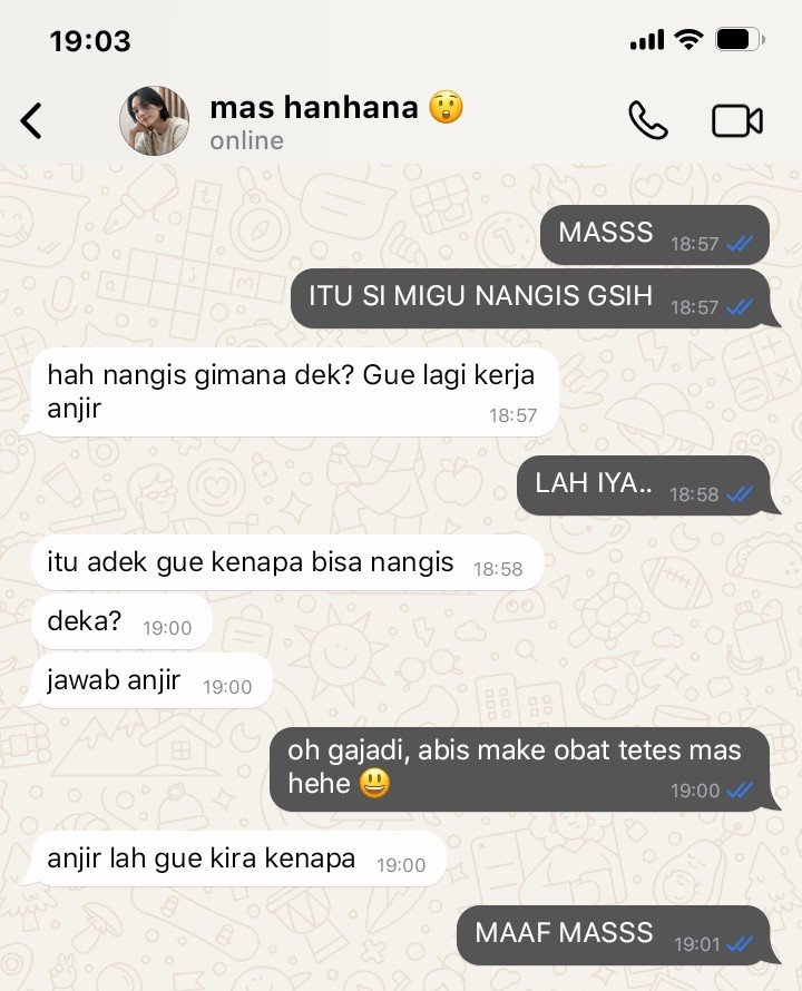 lychisho's tweet photo. migu abis make obat tetes https://t.co/nTMRuIa5us