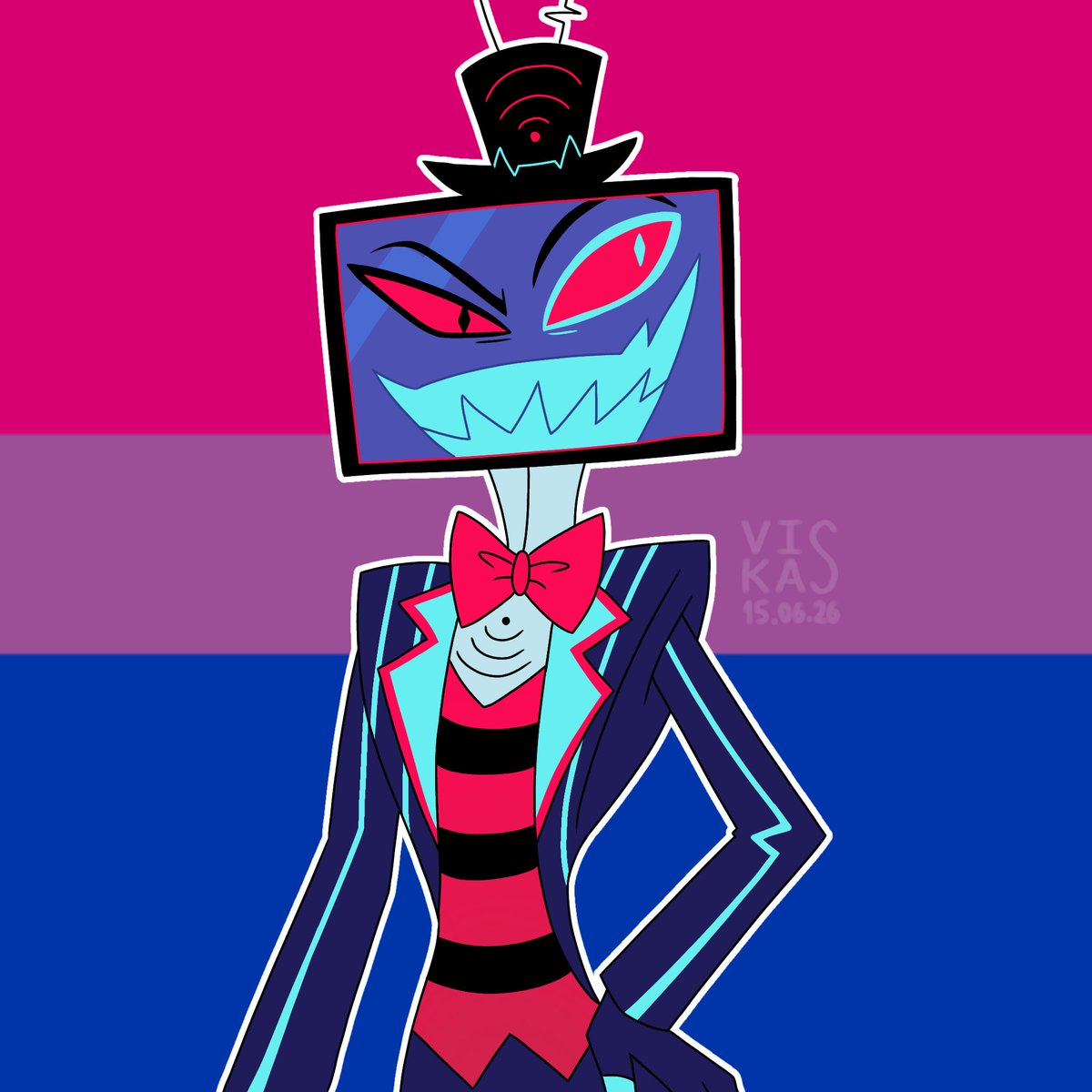 _Viskas13_'s tweet photo. Happy pride month
part 2
#HazbinHotelArt https://t.co/ClYZz2jjzn