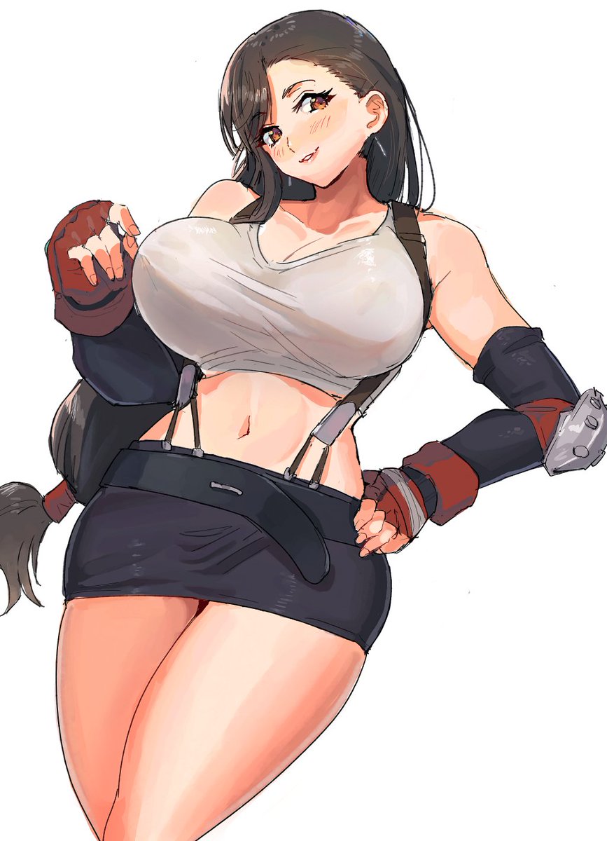 BestMemberMAD's tweet photo. スト６に出るときいたので絵チャでかいてた昔の衣装のやつ　ティファ…格ゲー…武蔵伝…体験版…うっあたまが  #Tifa https://t.co/XWfAkVR1yQ