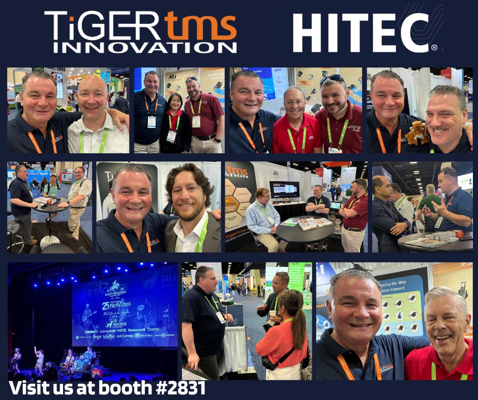 tigertms's tweet photo. Day 2 at HFTP's #HITEC26 - A great range of 'Selfies' taken by Dan and James - pop by to Booth 2831 for a chat about our latest AskTiger AI Suite and integrations - and if you're up for it, your very own photo! #AI #networking #hospitalitytechnology https://t.co/42YhRibwsd
