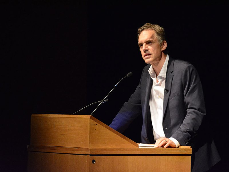 KnowledgeArchiv's tweet photo. “Do you know how I stopped getting protesters to my event at universities?   

I held them in the morning.”           

—Dr. Jordan Peterson https://t.co/I18HzxTHHH