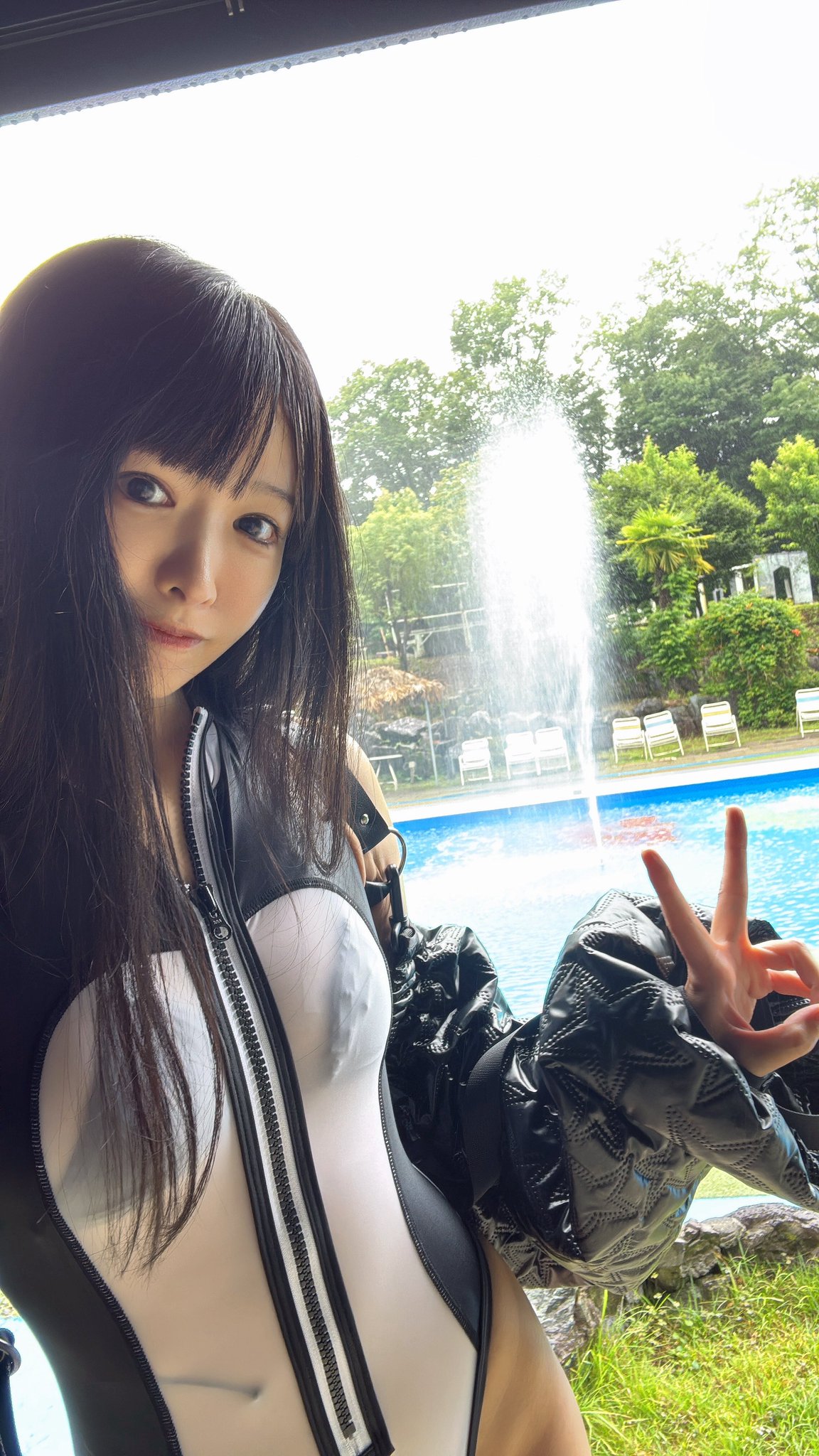 I went to the pool today 🫶💓💓 https://t.co/A2lZ6NkCIS