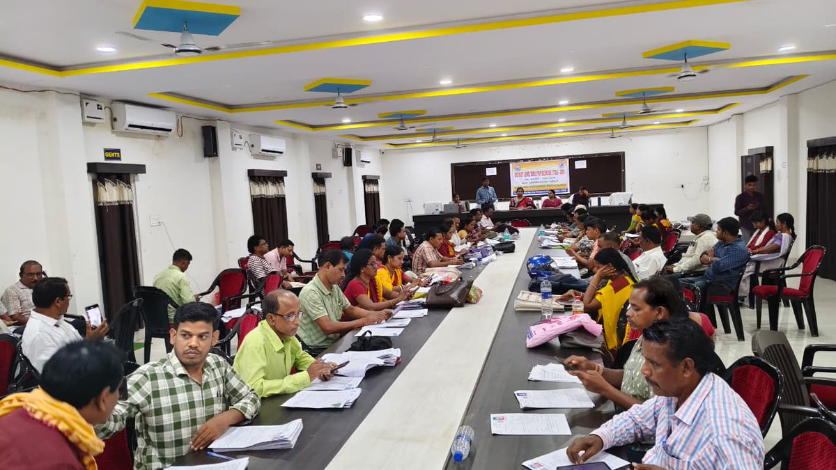 Distemg_bgh's tweet photo. Block Level Tabletop Exercise for Disaster Preparedness was held on dt.18.06.2026 at concerned blocks of Bargarh district.
@SRC_Odisha 
@osdmaodisha 
@Rdcsambalpur 
@DMBargarh https://t.co/U4UTqGx73Z