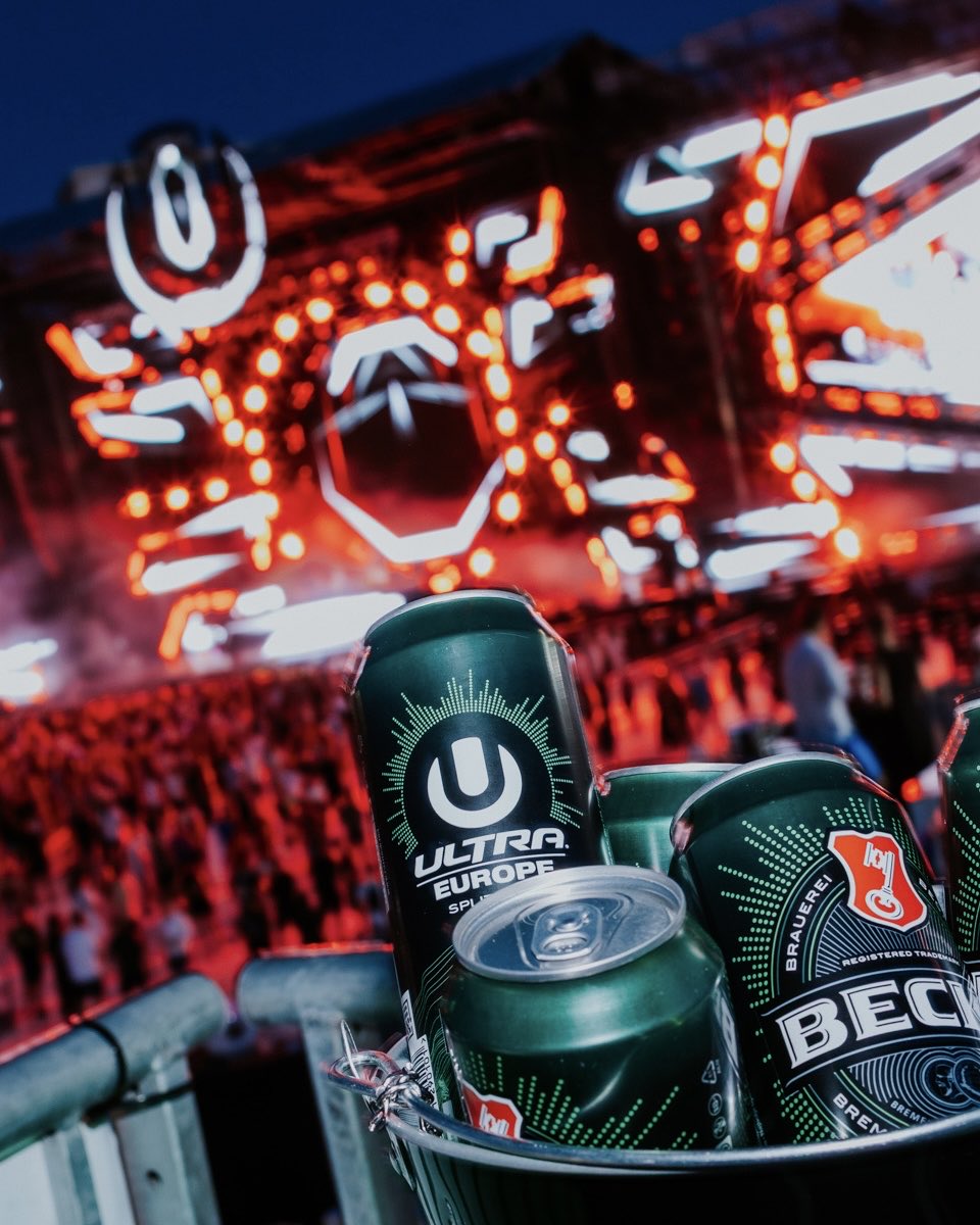 UltraEurope's tweet photo. From the first drop to the last track, Beck's keeps it cool. 😎
See you in Split. #Becks https://t.co/p0OoolC1dz