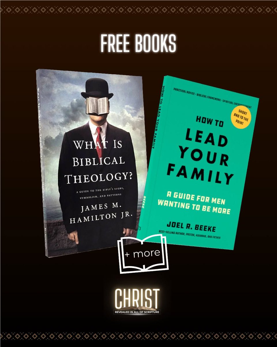 AfricanPastors_'s tweet photo. 📢 Attention Pastors in Zambia 📢

Have you ever opened the Old Testament and wondered, “How does THIS page point to Jesus?” 

Have you ever stood to preach Leviticus, or Hosea, or the Psalms, and felt, deep inside, “I see shadows… but I long to see the Substance”? https://t.co/fpsdKpqsvx