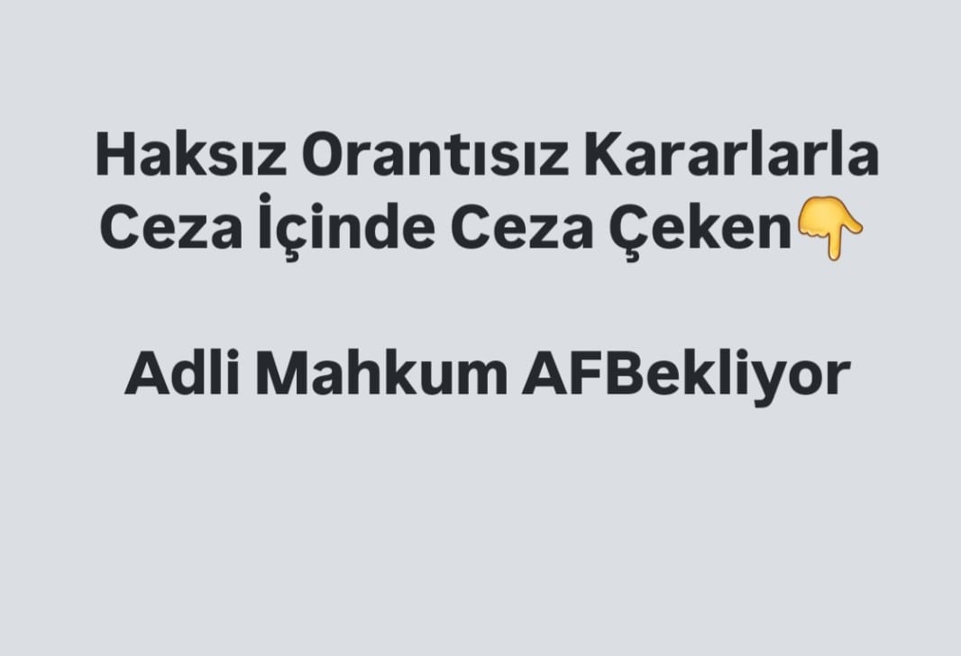 Orhanadig's tweet photo. @HuseyinYayman GenelAf MecliseGelsin
@RTErdogan @dbdevletbahceli @PervinBuldan @TulayHatim https://t.co/AHCpMyE9No