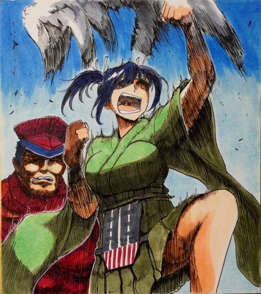 蒼龍(艦これ) 「蒼龍拳(再」|坂上修 Syu Sakagamiのイラスト
