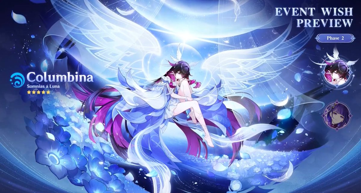 genshinmains_'s tweet photo. Luna VIII Event wishes

Phase 1: #Sandrone and Citlali
Phase 2: Columbina and Raiden

#GenshinImpact https://t.co/ruKcqvDAX2