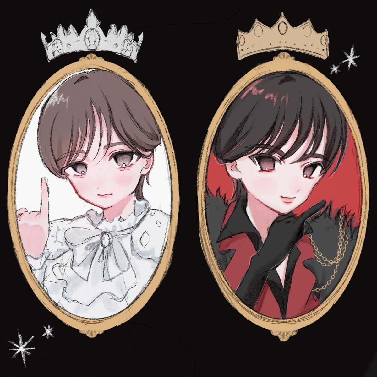ON0y9's tweet photo. 🤍❤️
#みるきーずお絵描き部 https://t.co/IMk6zjnDQq