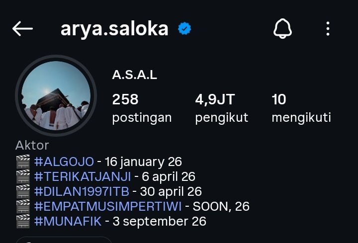 flatlininggg2's tweet photo. Akhirnya munafik udah ada jadwal tayangnyaaa

Anyway menurur gue munafik tuh gak cuma horor tapi tentang kesiapan mental pas dikasih cobaan https://t.co/vZonslTkQU