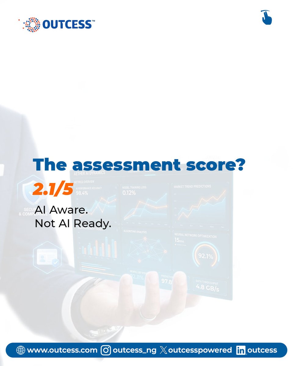 OutcessPowered's tweet photo. Most businesses think they need AI.
Many actually need visibility.

That's why we built the AI Business Assessment Tool.

Slide through this case study for more info then click the link below to get started.

https://t.co/JwVGhDbeCs https://t.co/Yv1zz6lJfP