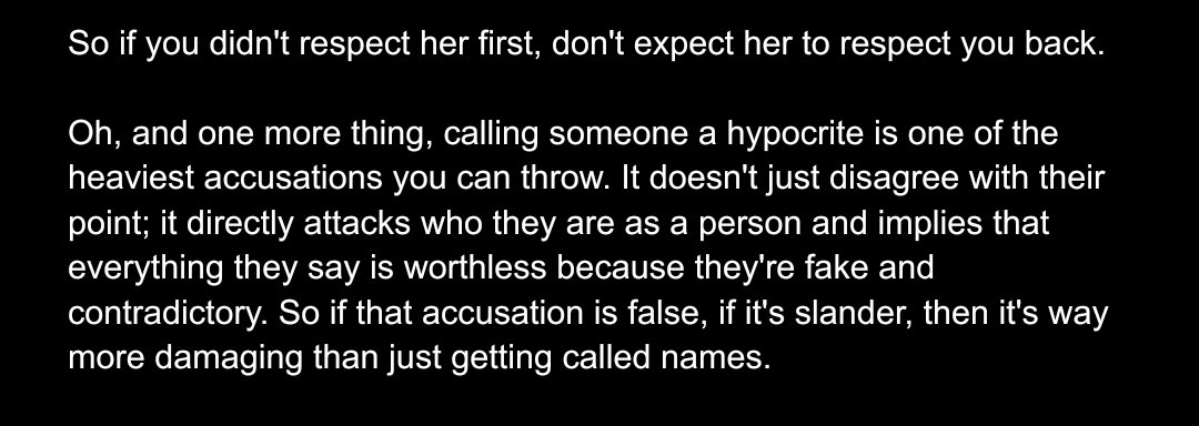 Colhec112's tweet photo. @BARAN110_Art @Powdur_Virus @MaxXeres32863 @codyisacat I think you're downplaying the act of attacking and calling someone a hypocrite. Of course, both sides are acting badly, mutual attacks are always like that. https://t.co/Cq4UI4W2Fl