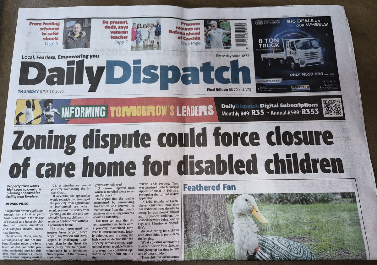 asandamagaqa's tweet photo. The leadership vacuum at the @EC_Tourism Agency isn't a surprise crisis- it is a mathematically guaranteed policy choice. When you leave an agency with just R6m for operations across 15 reserves, a CEO resignation is the logical result.

​My latest op-ed in today's @Dispatch_DD:

https://t.co/id2jcr0yEU