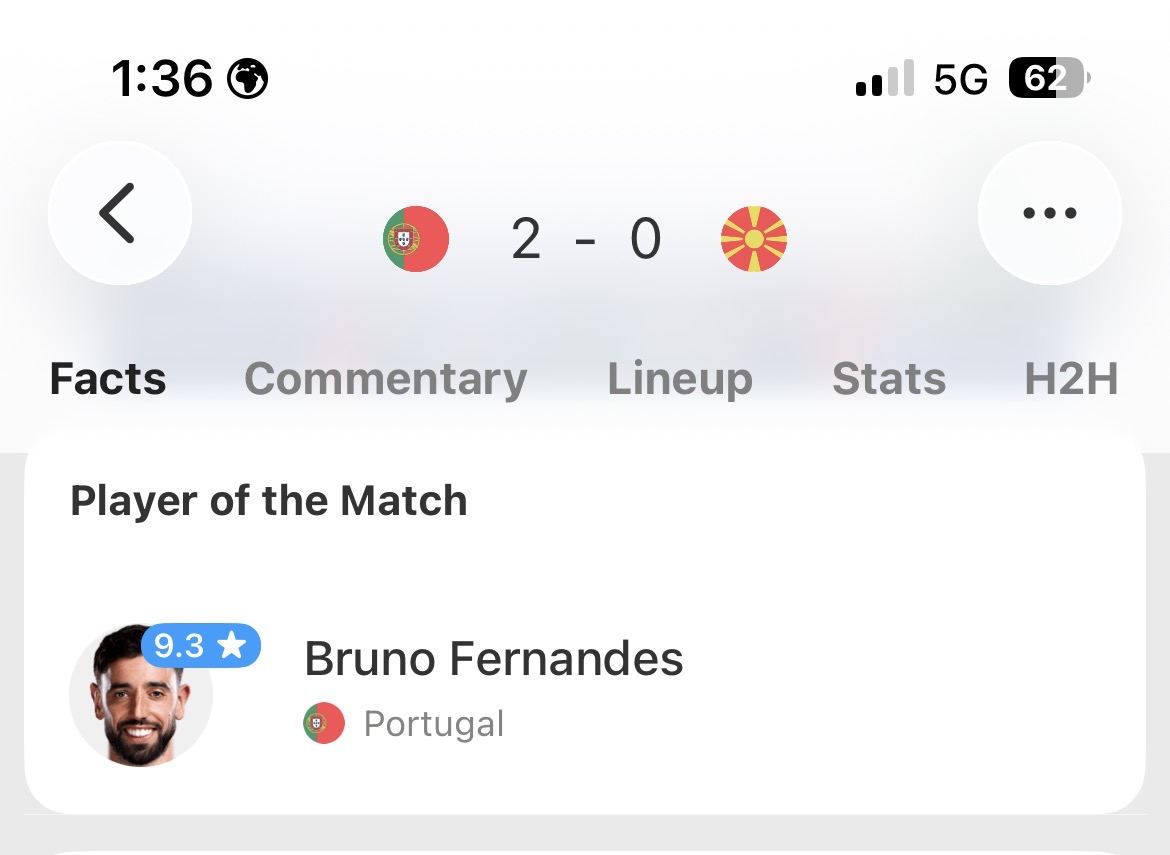tunnarmcniarr's tweet photo. This is Bruno Fernandes in the games that qualified Portugal for the last 2 World Cups. https://t.co/P47S7dBsCS