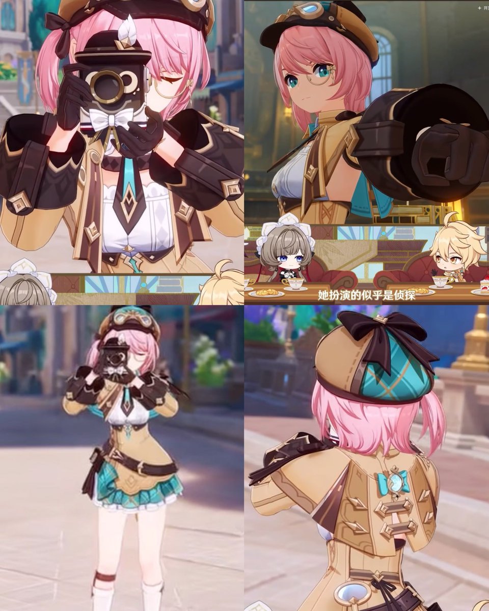 GenshinUniverse's tweet photo. CHARLOTTE SKIN

#GenshinImpact https://t.co/B22cEjToVC
