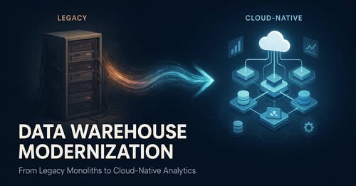 AegisSoftTech's tweet photo. 🚀 Data is growing faster than ever. Is your data warehouse keeping up?
Modernizing your data warehouse can help you:
✅ Scale efficiently
✅ Reduce costs
✅ Enable AI & ML, etc
Read more 👇
https://t.co/vVIJ0002Gh
#DataWarehouse #DataModernization #CloudComputing https://t.co/DaQ24g1pLJ