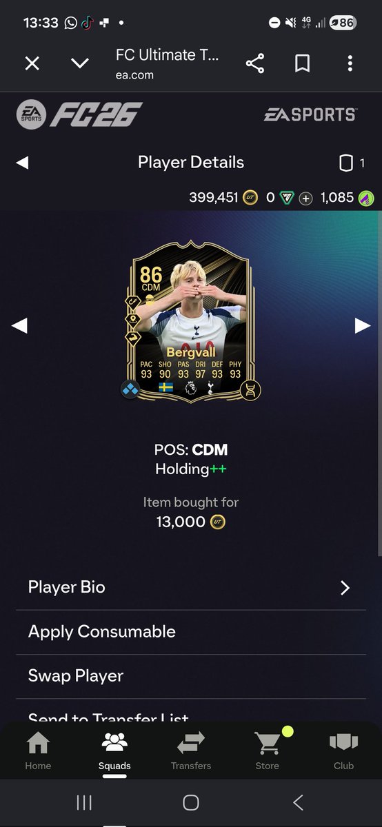 wantedtobejay's tweet photo. @FIFA22_INFO Im good thanks 😎😋 https://t.co/cxbrCRYCEp