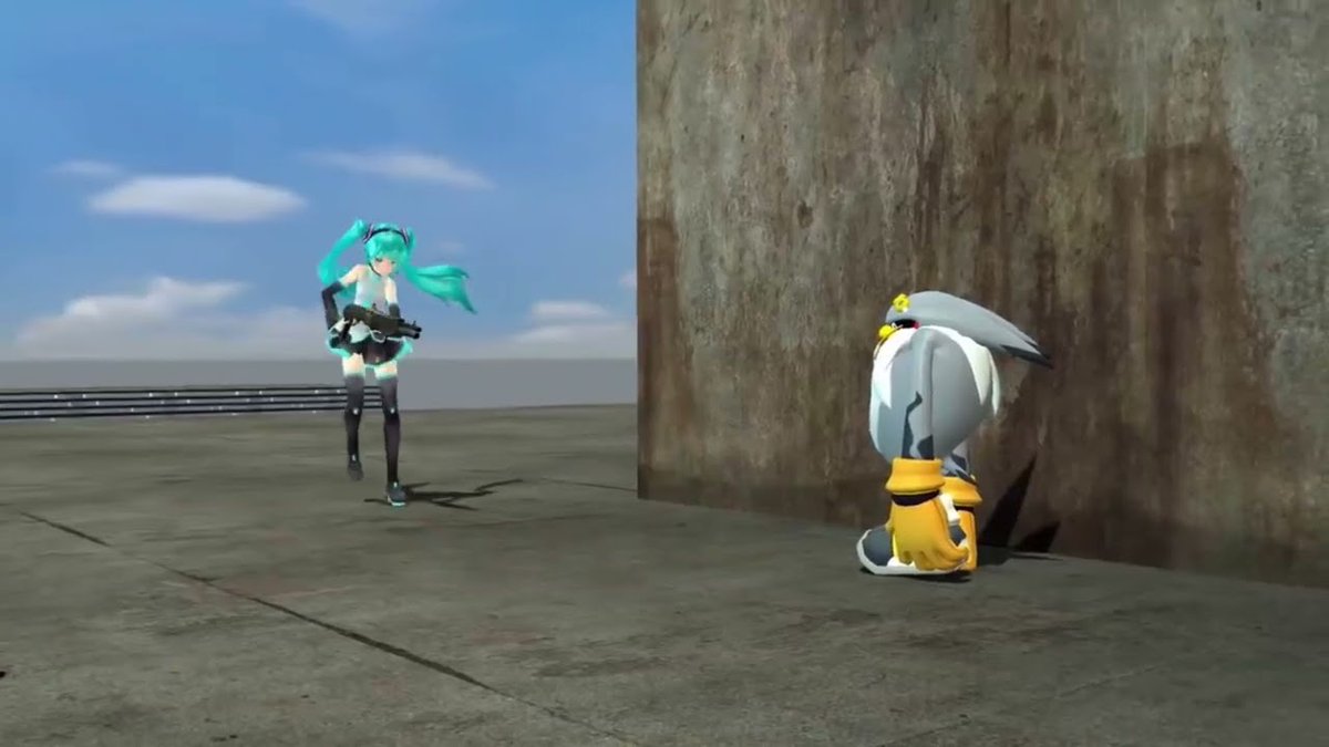 GavanSlender's tweet photo. HATSUNE MIKU!? https://t.co/lGLyzEFUmp