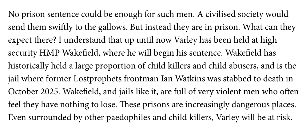 ShipleyWrites's tweet photo. John Varley, who tortured, sexually abused and murdered baby Preston Davey, is being held in HMP Wakefield. Every day there he will be at risk from other prisoners. https://t.co/lLk59T0hVB