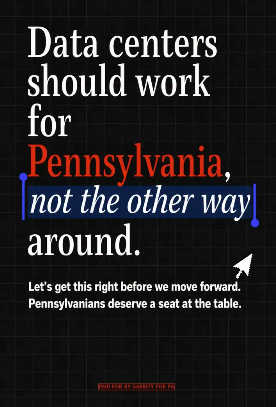 RED_IN_PA's tweet photo. #PENNSYLVANIA  

Remember the ol' saying about a wolf in sheep's clothing?

Don't be a fool, PA!  .@GarrityForPA is wanting data centers.  You see it here.  Here's your proof.

Though, she's 'selling' it like it's sweet and innocent.  

Ask yourselves, "Do you really think she has the power to reverse something the DS has on full force?"

The answer is NO.  Why?  Because not only is she incredibly weak, she's also ONE OF THEM.

Wake up, PA!