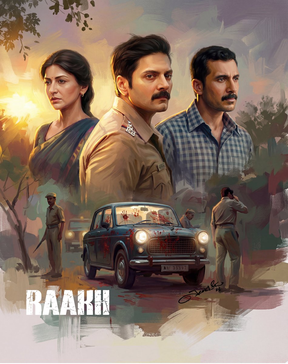 jeevaskj's tweet photo. Raakh (TV Series) Digital Painting 2026
A Wonderful Real-Life Based Crime Thriller Story 😵😵
#Raakh #RaakhSeries #DigitalPainting #CrimeThriller #RealLifeStory #TrueStoryInspired #AliFazal #SonaliBendre #AamirBashir #PrimeVideo #IndianOTT #CrimeDrama #ThrillerSeries #DarkStorytelling #DigitalArt #Artwork2026 #FanArt #JeevaSKEdit #RealBasedStory #OTTSeries #RaakhOnPrime #IndianWebSeries #ArtOfTheDay #CreativeDesign #2026ArtWork
@prosit_roy @alifazal9 @iamsonalibendre