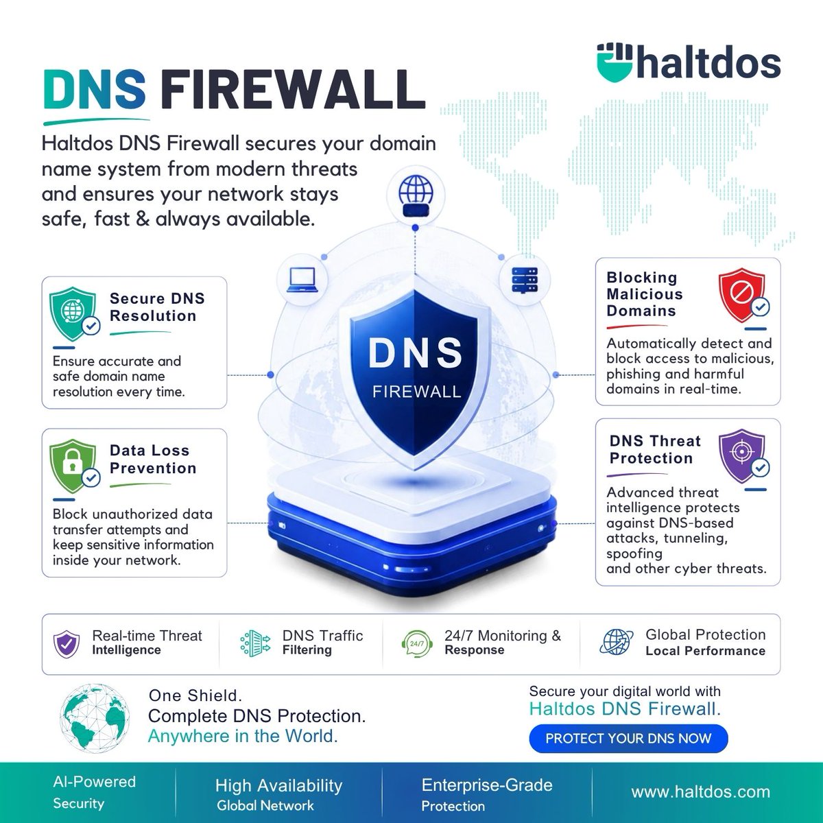 haltdos's tweet photo. Did you know most malware attacks utilize DNS to breach networks? If you aren't securing your Domain Name System, you're leaving the door wide open.

#CyberSecurity #DNSFirewall #NetworkSecurity #Haltdos #DataProtection #InfoSec #EnterpriseSecurity https://t.co/a2B2dK430k