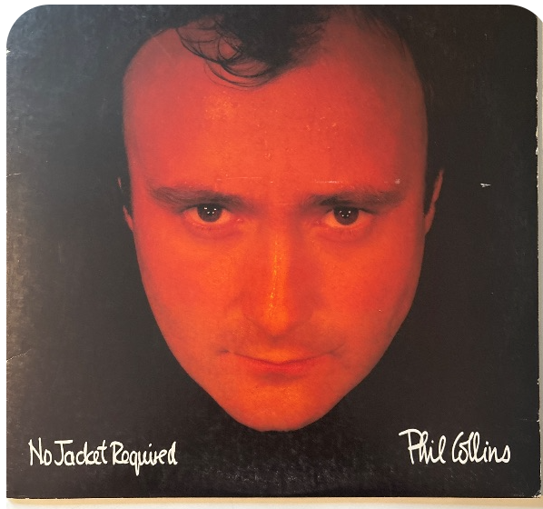 VinylVaultApp's tweet photo. Phil Collins' "No Jacket Required" album features a surprising guest vocal by Sting on the track "Long Long Way to Go." The unexpected collaboration arose because Collins and Sting were working nearby in the same studio complex during their solo projects. It was an impromptu decision to have Sting contribute, but his unique voice complemented the song perfectly, adding a layer of emotional depth. Additionally, rather amusingly, the album title came from an incident where Collins was denied entry to a restaurant for not adhering to the dress code — hence, 'No Jacket Required.'