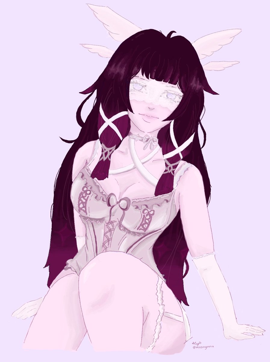 meonginniz's tweet photo. took me a week but like i'm done😍 #genshinfanarts #columbina #artmootsㅤㅤㅤㅤ https://t.co/CUinDYnP6B