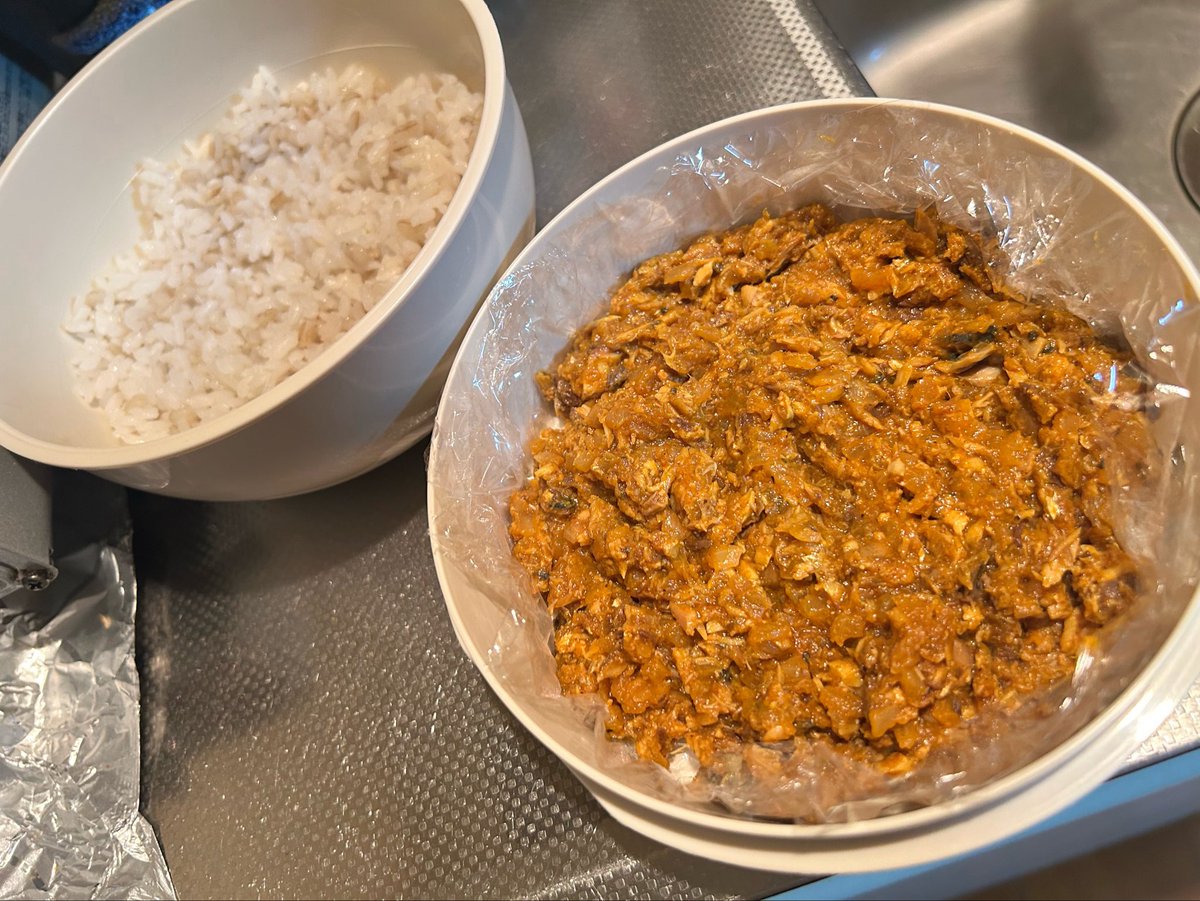 ontirogu's tweet photo. 明日のお昼はサバ缶キーマカレーです。
このあと、温玉も付ける予定🥚 https://t.co/rauFNhSWUj