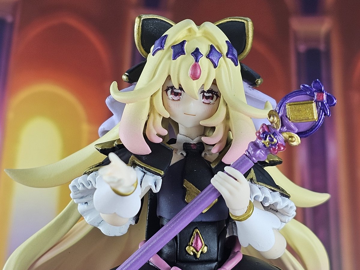 fujiyan913's tweet photo. ｢さぁ迷宮へ誘いましょう｣

名探偵プリキュアよりキュアアルカナシャドウ完成！！
figma聖園ミカを改造して製作！
ほとんどのパーツを自作したのでかなりカロリーを使いましたが可愛くできたのでヨシ！
アルカナシャドウでブンドドできて嬉しい😆✨
#precure　#ニチアサフィギュア改造部 https://t.co/RgqepGvm7H