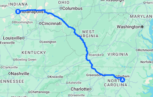 retireddan2001's tweet photo. Hey All. Just completed vehicle relocation trip #22 for the year.  Knightdale NC to Indianapolis IN.  Will be updating my Blog/Website soon. Feel free to review and share.  Don't forget, I AM FOR HIRE!!
https://t.co/muR4WpoF9z https://t.co/gpMIjJw5Ds