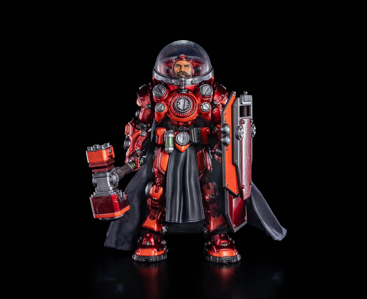 preterniadotcom's tweet photo. SDCC 2026: Four Horsemen Cosmic Legions Saint Demmyan of the Crusader Command will be first to market at the show with limited numbers. Additional stock will be sold later in the year ($60.00).

This has been added to our SDCC Exclusives Checklist - https://t.co/HWBYDZKzIl https://t.co/T1aD5m4ofv